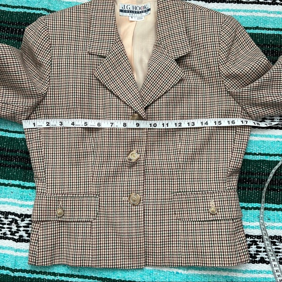 Vintage 90’s JG Hook Collection Crop Blazer - Picture 9 of 16